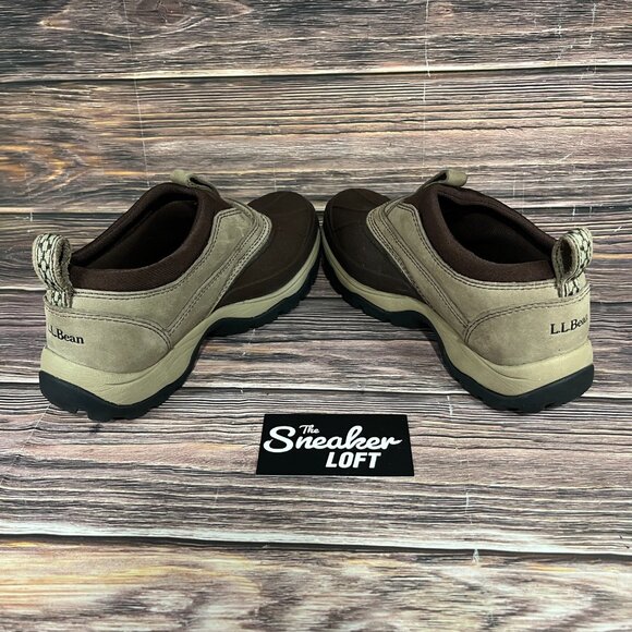 LL Bean Tek 2.5 Storm Chaser Brown Taupe Women's Waterproof Duck Boot Shoes - Picture 5 of 8